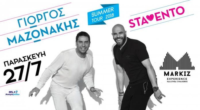 Μαζωνάκης – Stavento live αποκλειστικές εικόνες στον ΕΔΕΣΣΑΙΚΟ ΚΟΣΜΟ