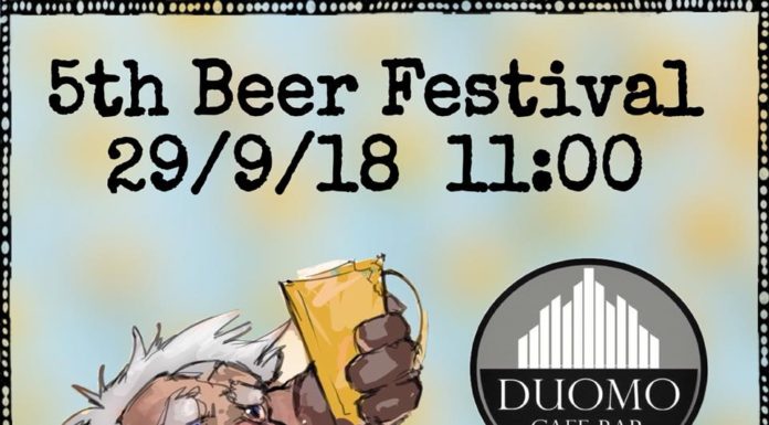 Σάββατο 29 Σεπτεμβρίου »5th Beer Festival» στο Duomo Café Bar