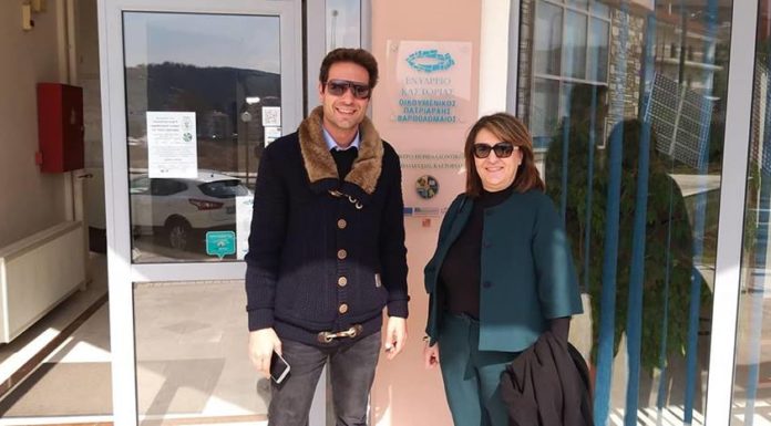 Συνάντηση με την Υφυπουργό, Ολυμπία Τελιγιορίδου πραγματοποίησε ο Πρόεδρος του Συλλόγου Προστασίας Βεγορίτιδας Νίκος Μούλας στα πλαίσια της 2ης συνεδρίασης του ΦΔΠΠ Δυτικής Μακεδονίας.