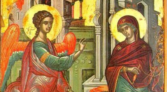 Ευαγγελισμός της Θεοτόκου (το χαρμόσυνο μήνυμα της θείας ενσάρκωσης)