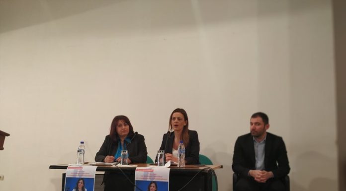Tην Έδεσσα επισκέφτηκε σήμερα Παρασκευή, η Υπουργός Εργασίας Έφη Αχτσιόγλου