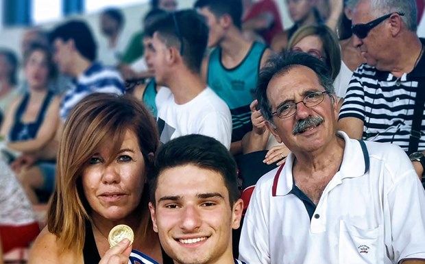 Το Χρυσό μετάλλιο πήρε ο Εδεσσαίος Βασίλης Αρβανίτης στο Πανελλήνιο Πρωτάθλημα στίβου Κ18, στα Τρίκαλα