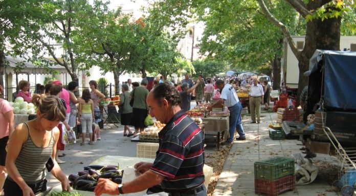 Την Τετάρτη 14 Αυγούστου η λαϊκή αγορά της Έδεσσας