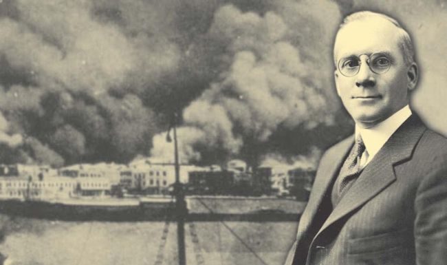 Ο Σίντλερ της Σμύρνης – Ο Αμερικανός που έσωσε τις ζωές 350.000 Ελλήνων στη Μικρασιατική Καταστροφή….