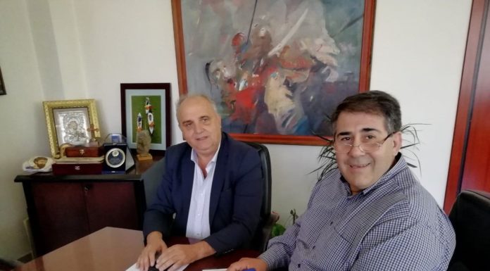 Συνάντηση εργασίας Αντιπεριφερειάρχη Πέλλας και Δημάρχου Έδεσσας