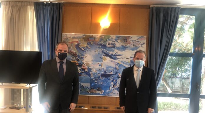 Συνάντηση Σταμενίτη με Υπουργό Υποδομών & Μεταφορών.