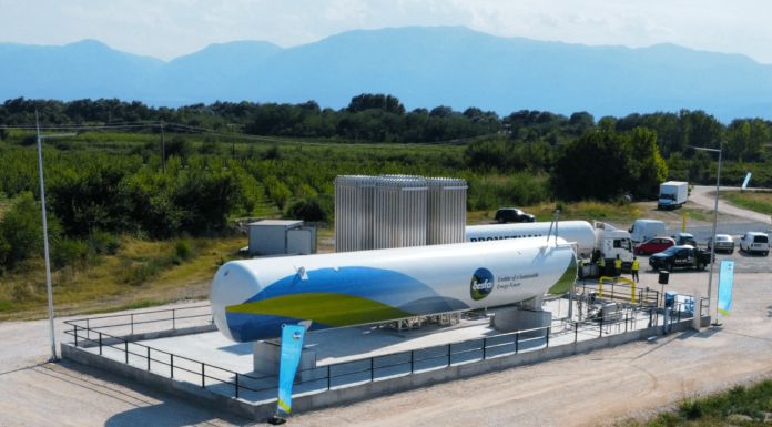 Νέος σταθμός LNG στο Άσπρο Σκύδρας για την τροφοδοσία της περιοχής με φυσικό αέριο