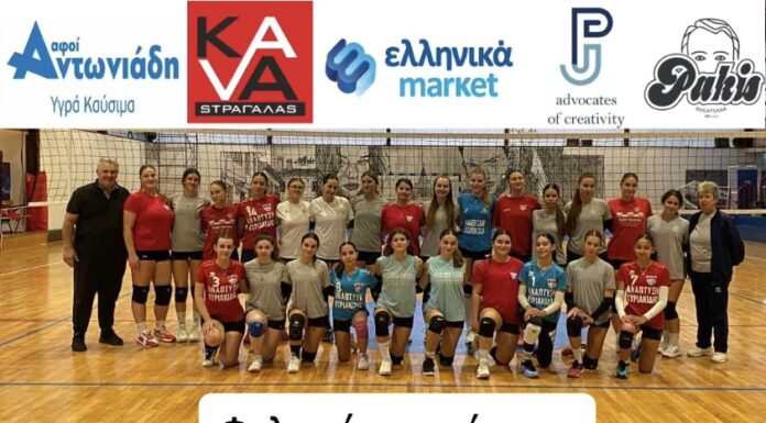 Φιλικά προετοιμασίας η ομάδα βόλεϊ Π.Α.Σ. ΙΚΑΡΟΣ ΕΔΕΣΣΑΣ λίγο πριν την πρεμιέρα του πρωταθλήματος στη Β’ Εθνική Κατηγορία