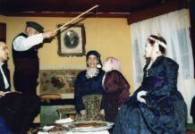 Αναπαράσταση του εθίμου της Λάμκας από τον ΦΣΕ «Μέγας Αλέξανδρος»