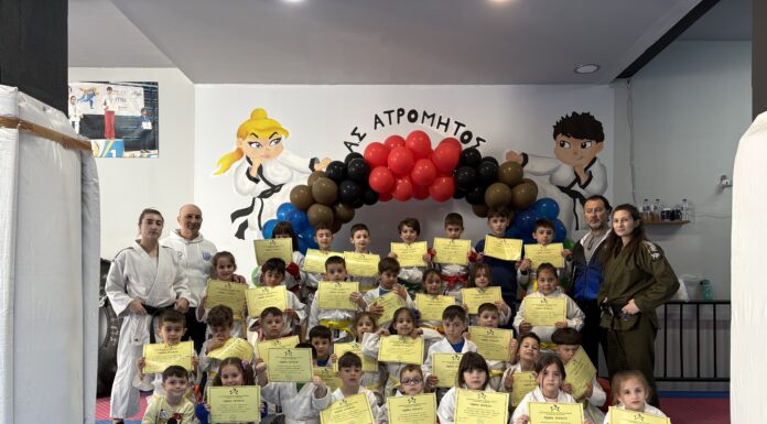 Το Σάββατο 14 Μαρτίου πραγματοποιήθηκε στα Γιαννιτσά μια φιλική προετοιμασία Ζίου Ζίτσου για τις μικρές ηλικίες