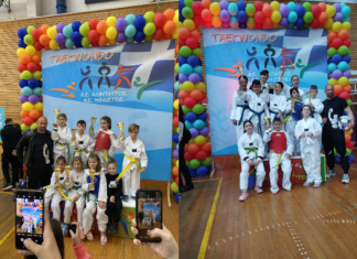 Σε συνεχή δράση οι αθλητές του Α.Σ. ΤΑΕΚΒΟΝΤΟ ΕΔΕΣΣΑΣ με τη συμμετοχή τους στη Φιλική Συνάντηση ΑΜΠΛΑΤΡΟΣ -ΗΦΑΙΣΤΟΣ στο ΔΑΚ Ευόσμου