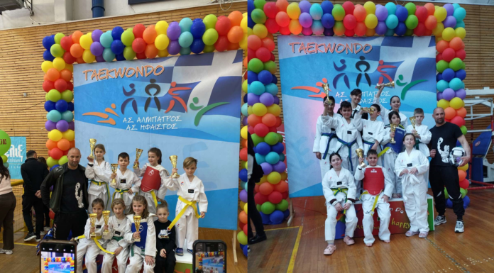 Σε συνεχή δράση οι αθλητές του Α.Σ. ΤΑΕΚΒΟΝΤΟ ΕΔΕΣΣΑΣ με τη συμμετοχή τους στη Φιλική Συνάντηση ΑΜΠΛΑΤΡΟΣ -ΗΦΑΙΣΤΟΣ στο ΔΑΚ Ευόσμου