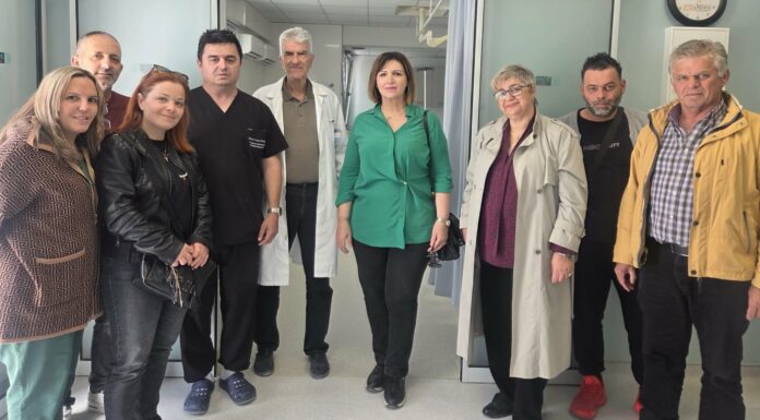 Επισκέψεις Δημάρχου Σκύδρας Κατερίνας Ιγνατιάδου με αφορμή το Άγιο Πάσχα