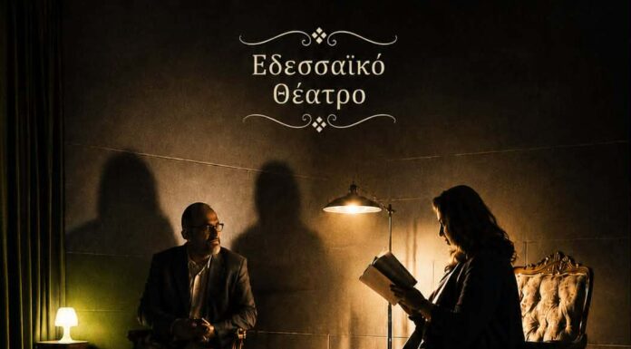 Μικρή σκηνή του Εδεσσαϊκού θεάτρου,09-12 Ιουνίου 18:00 ή 20:00