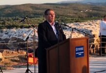 Χαιρετισμός του Αντιπεριφερειάρχη Πέλλας κ. Ιορδάνη Τζαμτζή στα εγκαίνια του Κάστρου Χρυσής Αλμωπίας